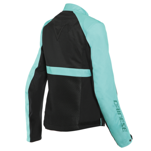 Куртка текстильная женская Dainese RIBELLE AIR LADY TEX Black/Aqua-Green фото 2