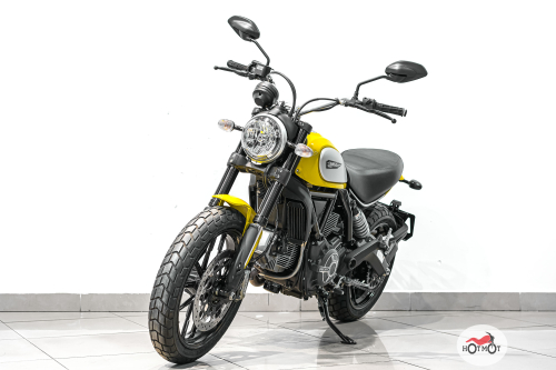Мотоцикл DUCATI Scrambler 2017, Жёлтый фото 2