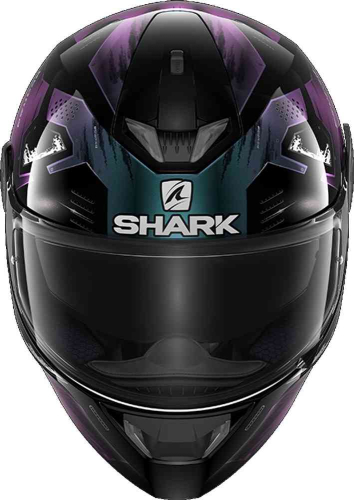 Шлем Shark SKWAL 2.2 VENGER Black/Purple фото 2
