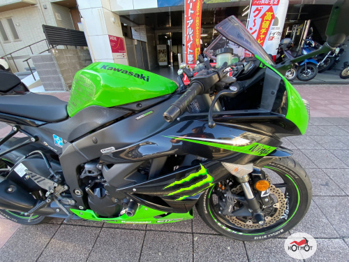 Мотоцикл KAWASAKI ZX-6 Ninja 2014, ЗЕЛЕНЫЙ фото 8