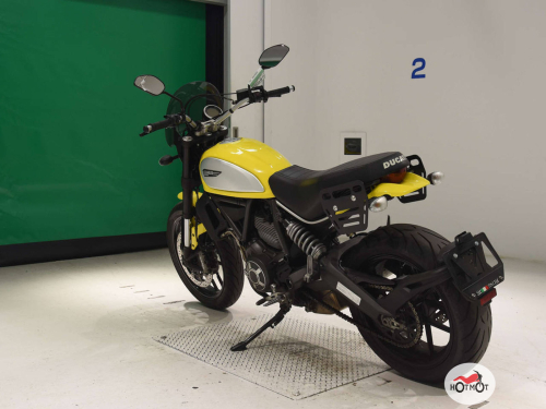 Мотоцикл DUCATI Scrambler 2015, желтый фото 6