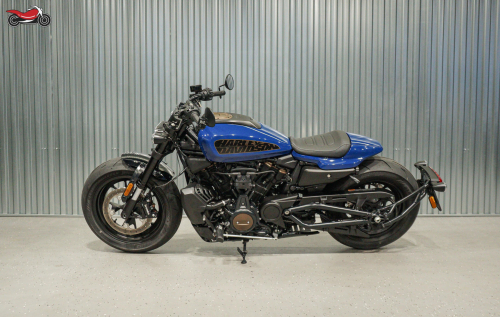 Мотоцикл Harley-Davidson Sportster S 2023, БЕЛЫЙ, СИНИЙ фото 2