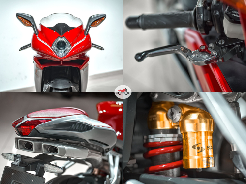 Мотоцикл MV AGUSTA F4 1000 2012, Красный фото 10