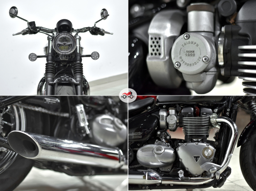 Мотоцикл TRIUMPH Bonneville Speedmaster 2018, Черный фото 10