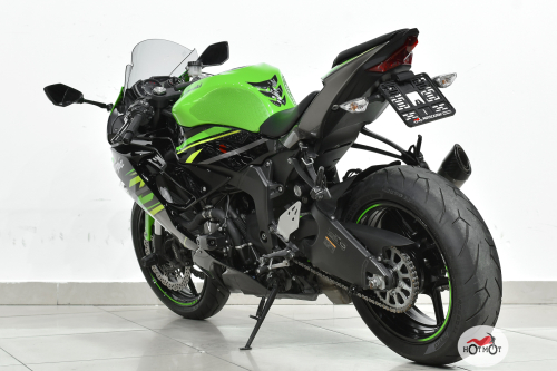 Мотоцикл KAWASAKI ZX-6R 2019, зеленый, черный фото 8