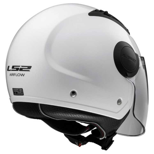 Шлем LS2 OF562 Airflow  Solid White фото 3