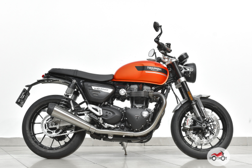 Мотоцикл TRIUMPH Speed Twin 2022, Оранжевый фото 3