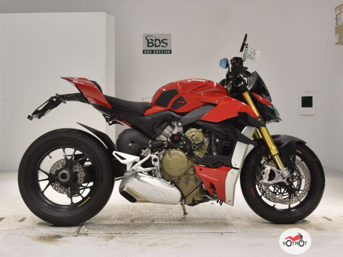 Мотоцикл DUCATI Streetfighter V4 2021, Красный фото 2
