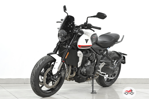 Мотоцикл TRIUMPH Trident 660 2022, Белый фото 2
