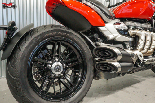 Мотоцикл Triumph Rocket III 2020, КРАСНЫЙ фото 7