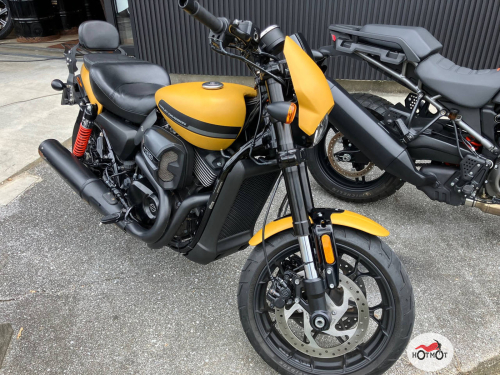 Мотоцикл HARLEY-DAVIDSON Street Rod 2019, желтый фото 4