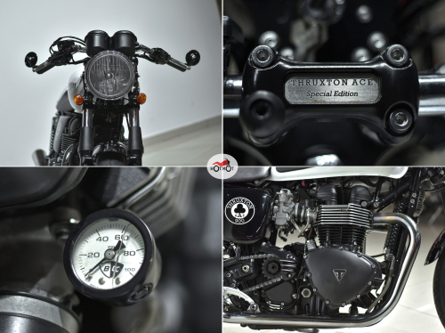 Мотоцикл TRIUMPH Thruxton900 2015, БЕЛЫЙ фото 10