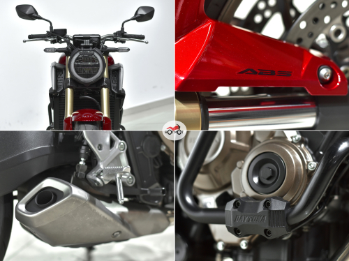 Мотоцикл HONDA CB 650R 2022, Красный фото 10