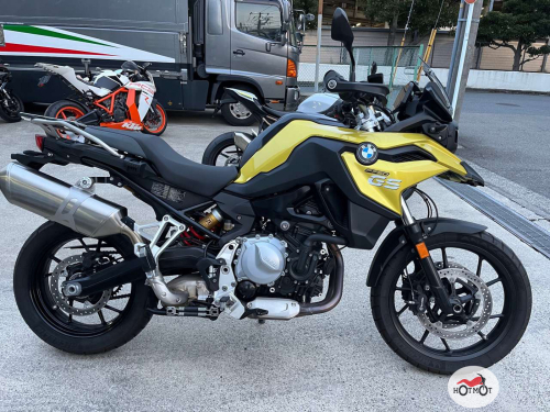 Мотоцикл BMW F 750 GS 2019, желтый фото 2