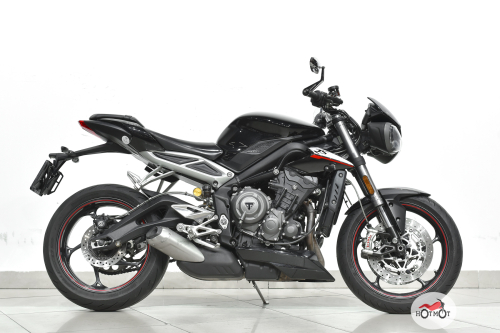 Мотоцикл TRIUMPH Street Triple 2018, Черный фото 3