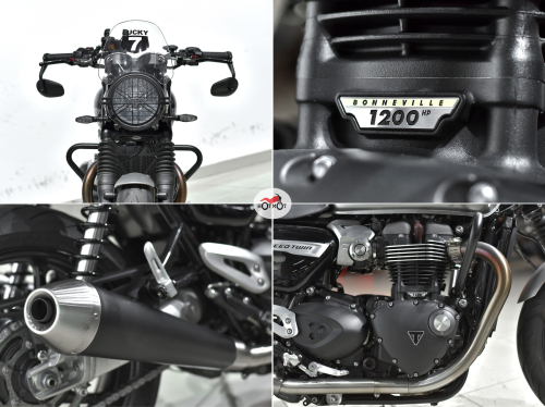 Мотоцикл TRIUMPH Speed Twin 2020, серый фото 10