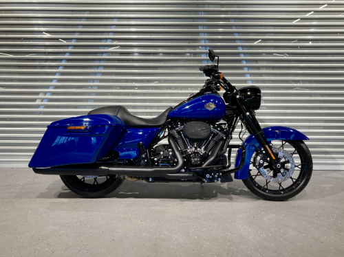 Мотоцикл Harley-Davidson Road King 2023, БЕЛЫЙ, СИНИЙ