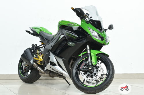 Мотоцикл KAWASAKI Z1000SX 2013, Зеленый, черный
