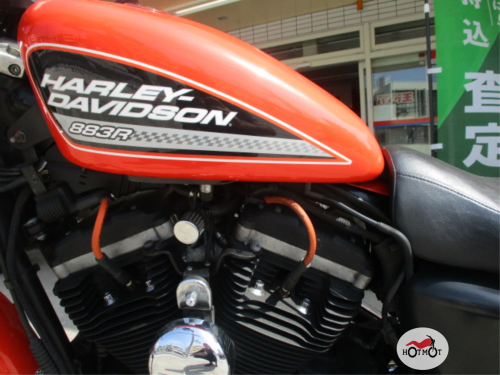Мотоцикл HARLEY-DAVIDSON Sportster 883 2007, Оранжевый фото 10