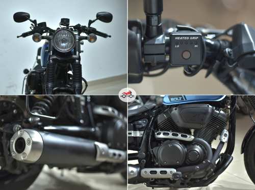 Мотоцикл YAMAHA XV950 Bolt 2015, СИНИЙ фото 10