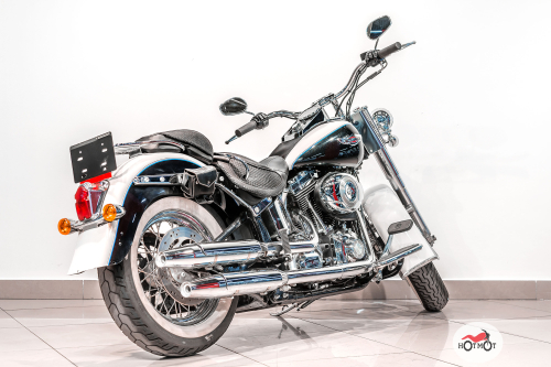 Мотоцикл Harley Davidson Softail Deluxe 2012, Белый фото 7