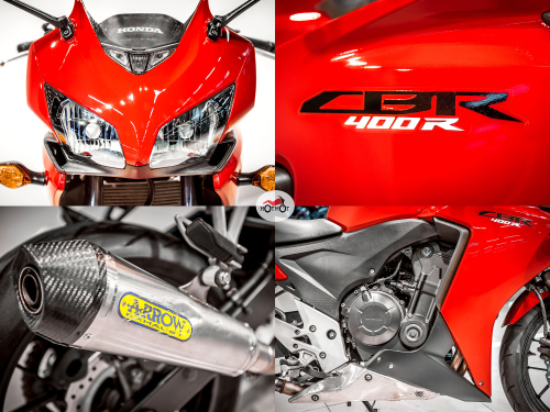 Мотоцикл HONDA CBR 400RR 2014, Красный фото 10