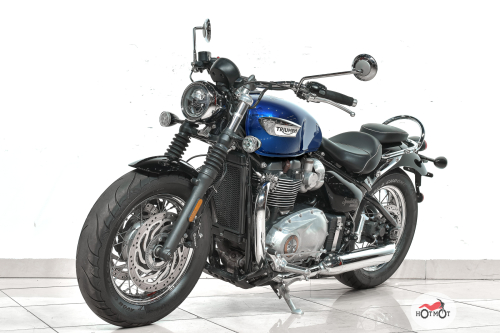 Мотоцикл TRIUMPH Bonneville Speedmaster 2020, СИНИЙ фото 2