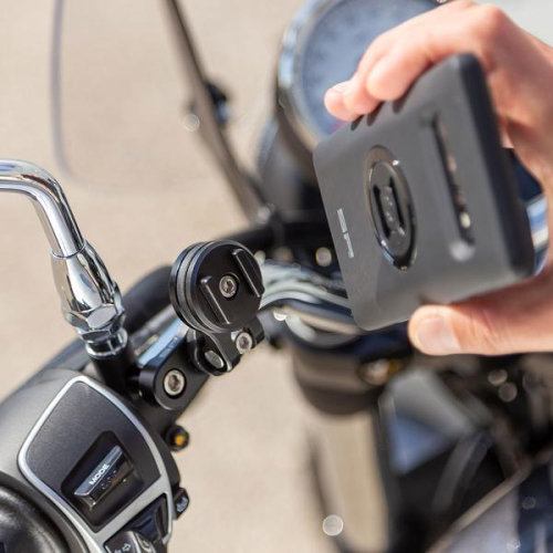 SP Connect CLUTCH MOUNT PRO Крепление для телефона на сцепление или зажим рычага тормоза мотоцикла фото 7