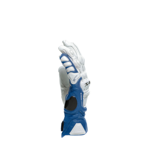Перчатки кожаные Dainese 4-STROKE 2 White/Light-Blue фото 6