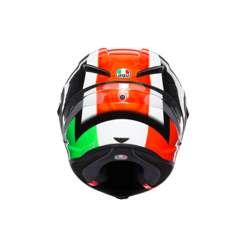 Шлем AGV CORSA R MULTI Casanova Black/Red/Green фото 3