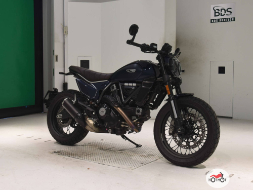 Мотоцикл DUCATI Scrambler 800 2024, Синий фото 3