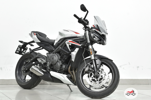 Мотоцикл TRIUMPH Street Triple 2021, БЕЛЫЙ