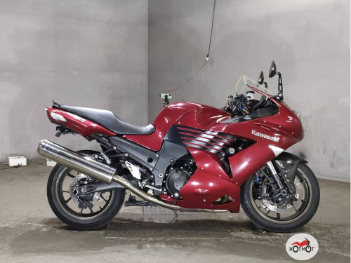 Мотоцикл KAWASAKI ZZR 1400 2007, Красный фото 2