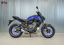 Мотоцикл Yamaha MT-07 (FZ-07) 2023, БЕЛЫЙ, СИНИЙ