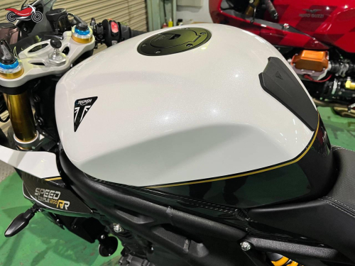 Мотоцикл Triumph Speed Triple 2023, БЕЛЫЙ фото 3