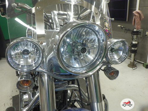 Мотоцикл HARLEY-DAVIDSON Softail Deluxe 2011, СИНИЙ фото 11