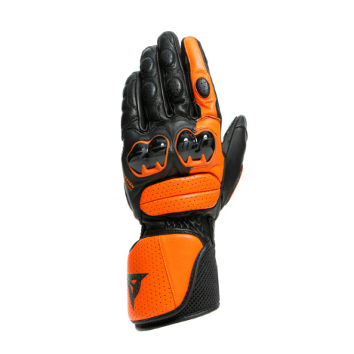 Перчатки кожаные Dainese IMPETO Black/Flame-Orange фото 10