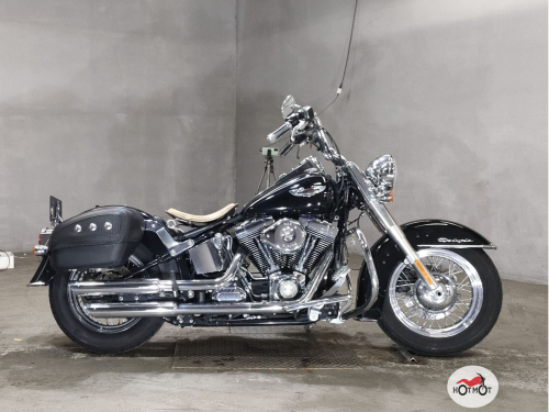 Мотоцикл HARLEY-DAVIDSON Softail Deluxe 2011, черный фото 2