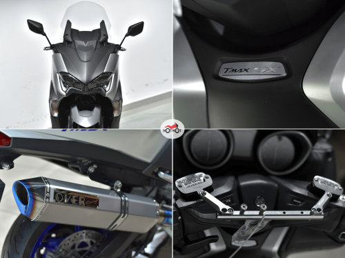 Скутер YAMAHA TMAX 2017, серый фото 10