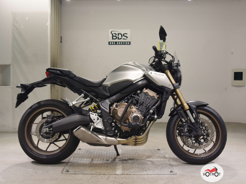 Мотоцикл HONDA CB 650R 2019, серый фото 2