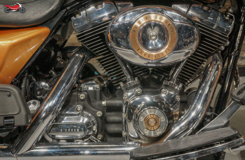 Мотоцикл Harley-Davidson Road Glide 2007, ОРАНЖЕВЫЙ фото 11