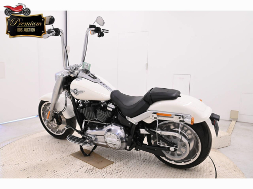 Мотоцикл Harley-Davidson Fat Boy 2019, БЕЛЫЙ фото 6