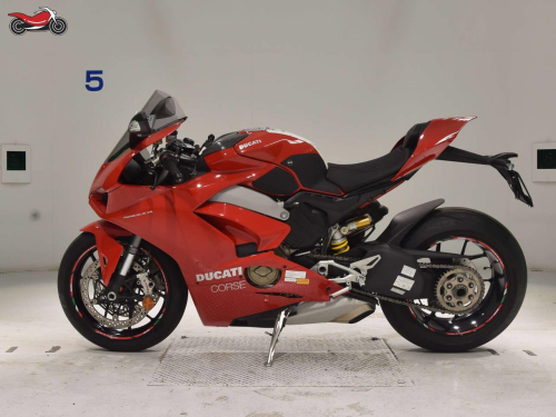 Мотоцикл Ducati Panigale V4 2018, КРАСНЫЙ фото 2
