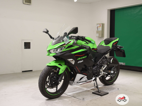 Мотоцикл KAWASAKI ER-4f (Ninja 400R) 2022, Зеленый фото 3