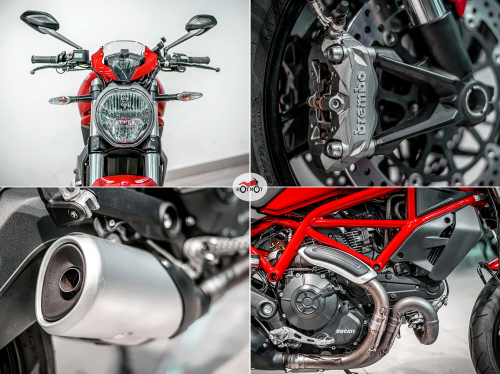 Мотоцикл DUCATI Monster 797 2018, Красный фото 10