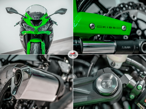 Мотоцикл KAWASAKI ZX-6 Ninja 2019, Зеленый фото 10