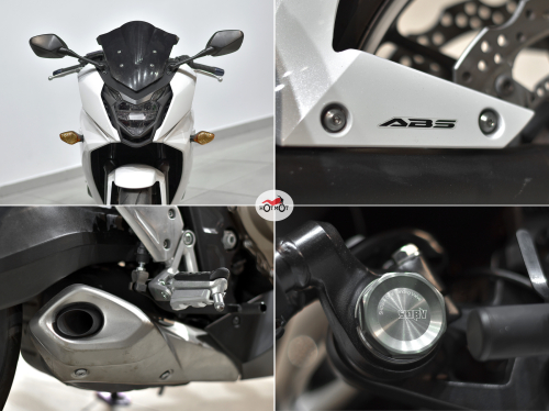 Мотоцикл HONDA CBR 650F 2018, Белый фото 10