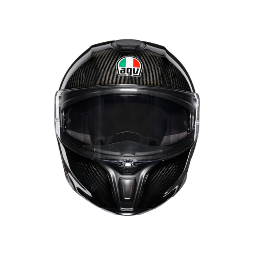 Шлем AGV SPORTMODULAR MONO Glossy Carbon фото 3