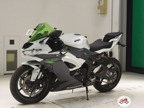 Мотоцикл KAWASAKI ZX-6 Ninja 2021, Белый фото 4