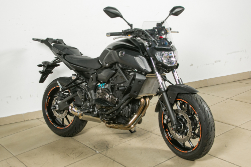 Мотоцикл YAMAHA MT-07 (FZ-07) 2022, черный фото 3